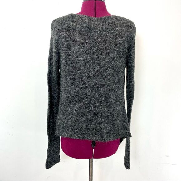 Rostfrey by Anett Rostel Metallic Black Cardigan sz M - Picture 2 of 10